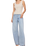 Lainey Pointelle Button Front Vest in Cloud
