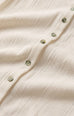 Lainey Pointelle Button Front Vest in Cloud