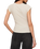 The Z Supply Womens Soft Trace Second Skin Top in Cloud