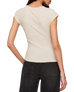 The Z Supply Womens Soft Trace Second Skin Top in Cloud
