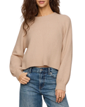 The Z Supply Womens Coming Up Cosy Jumper in Soft Ecru