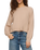 The Z Supply Womens Coming Up Cosy Jumper in Soft Ecru