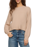 The Z Supply Womens Coming Up Cosy Jumper in Soft Ecru