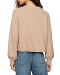 The Z Supply Womens Coming Up Cosy Jumper in Soft Ecru