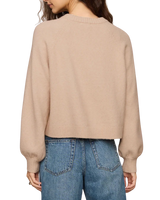 The Z Supply Womens Coming Up Cosy Jumper in Soft Ecru