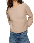 The Z Supply Womens Coming Up Cosy Jumper in Soft Ecru