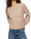 The Z Supply Womens Coming Up Cosy Jumper in Soft Ecru