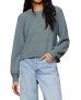 The Z Supply Womens Coming Up Cosy Jumper in Soft Succulent