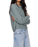 The Z Supply Womens Coming Up Cosy Jumper in Soft Succulent