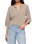 The Z Supply Womens Valor Short Sleeve Cardigan in Natural Heather