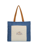 Set The Tone Tote Bag in White Cap