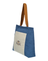 Set The Tone Tote Bag in White Cap